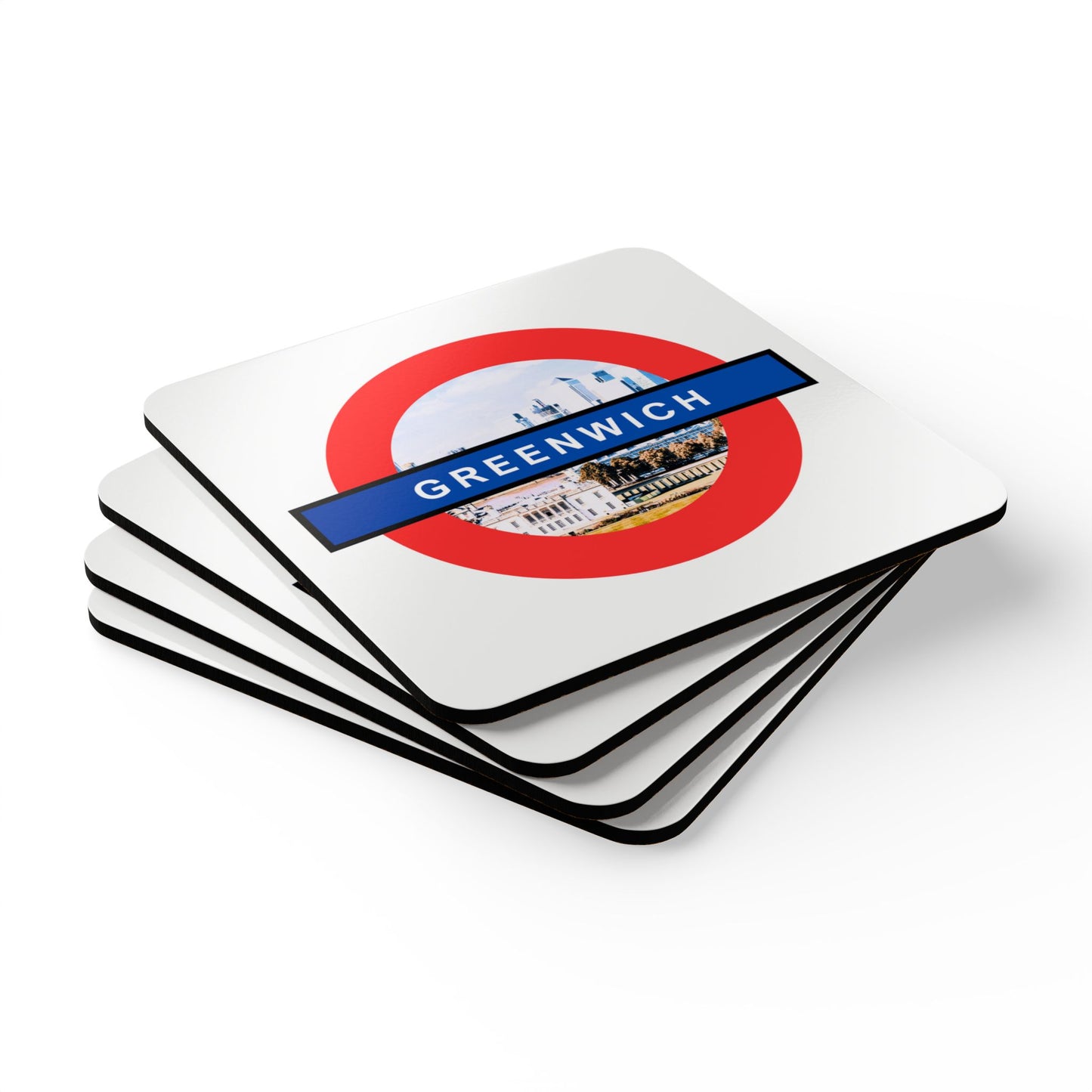 Greenwich Corkwood Coaster Set