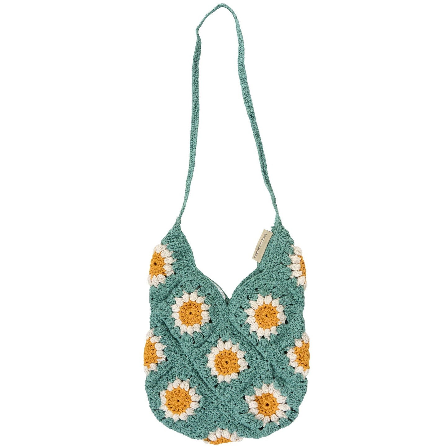 Crochet Daisies Tote Bag