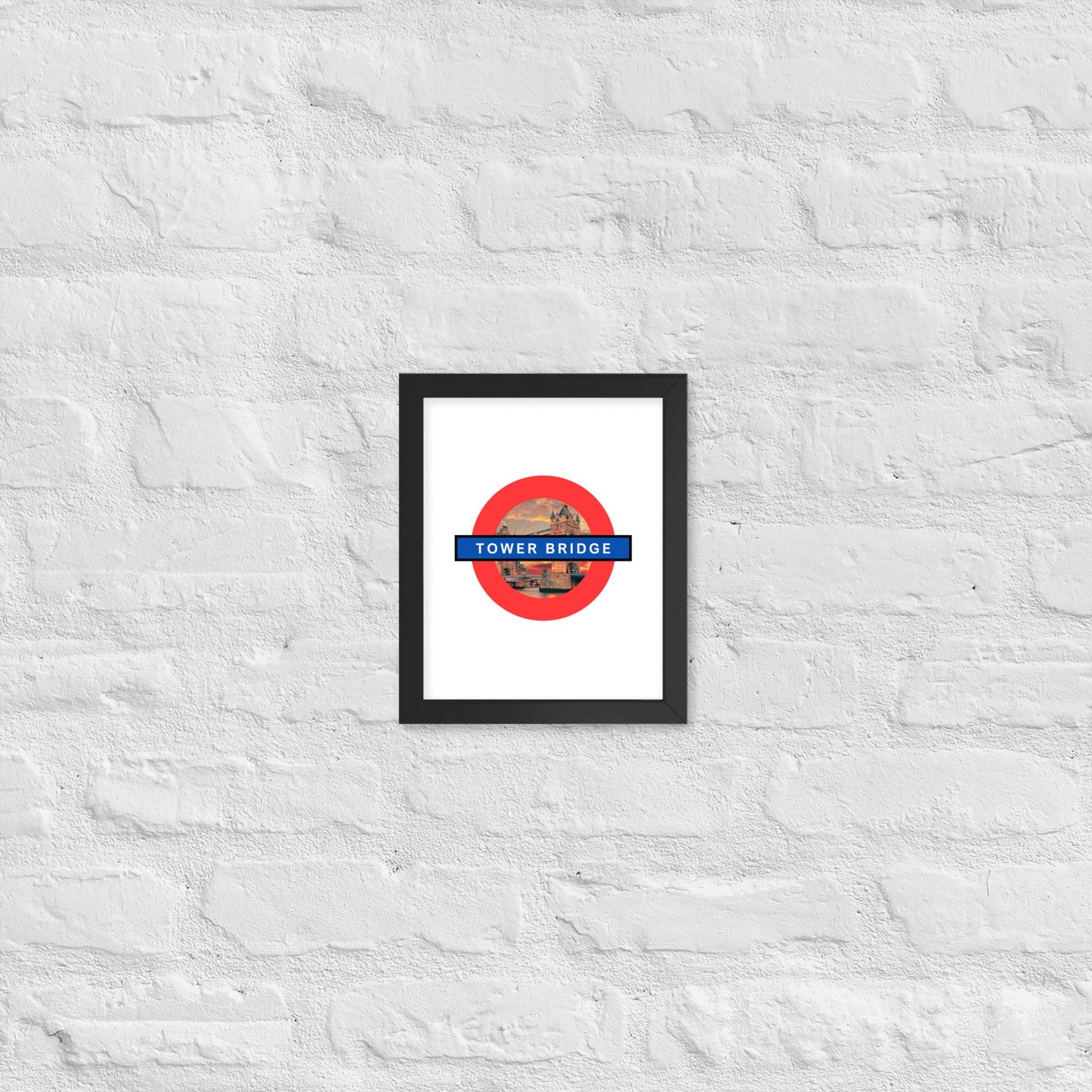 Tower Bridge framed poster