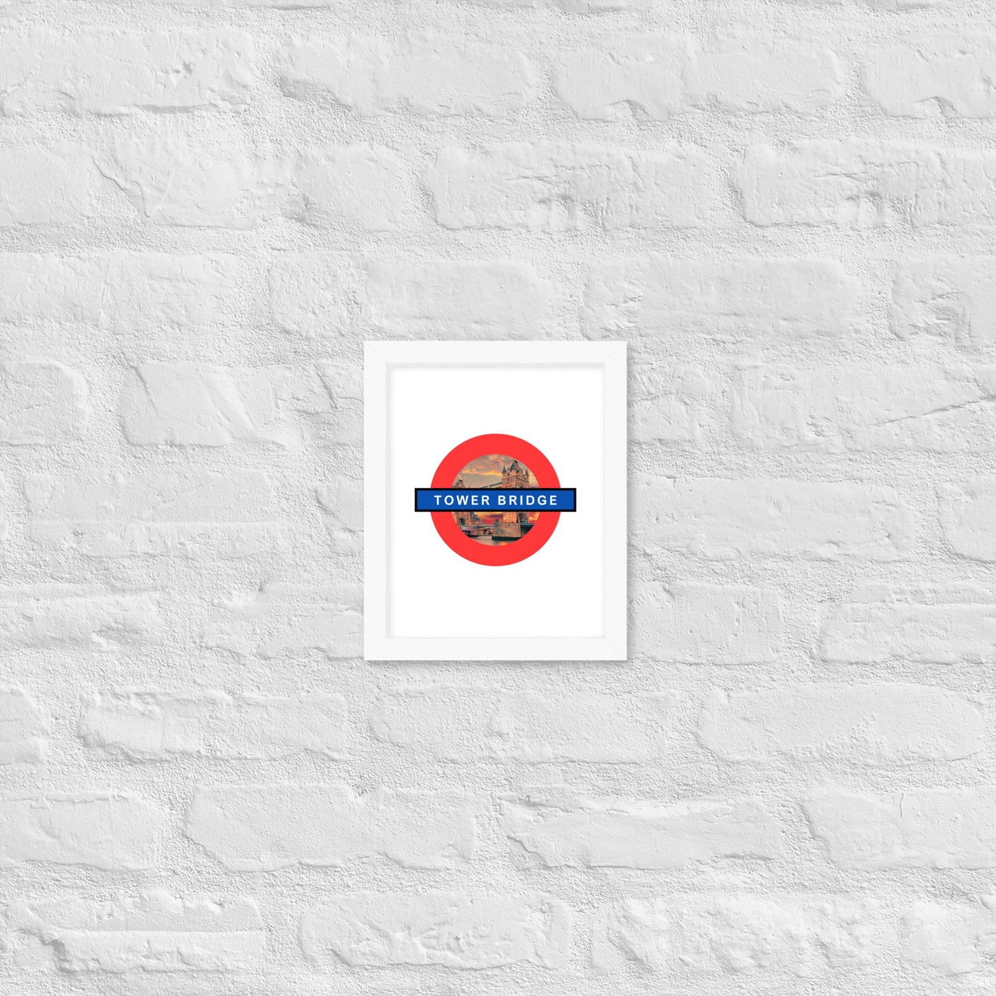 Tower Bridge framed poster