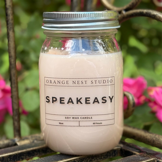 Handmade Candle - Speakeasy - 16oz & 8oz